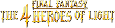 Final Fantasy IV title screen for Nintendo DS